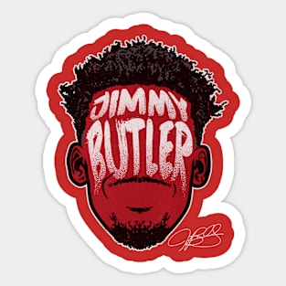 Jimmy Butler Miami Player Silhouette Sticker